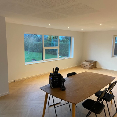 Renovering af hus i Aabenraa