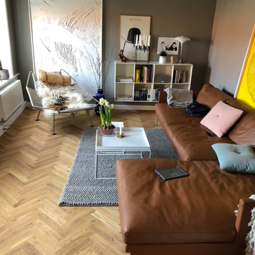 Renovering af stue i Sønderjylland