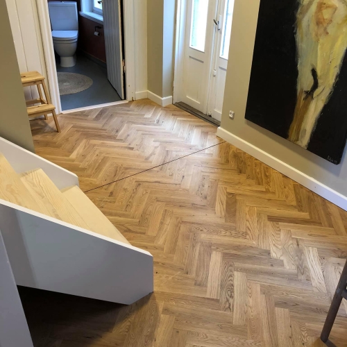 Renovering af entré i Aabenraa
