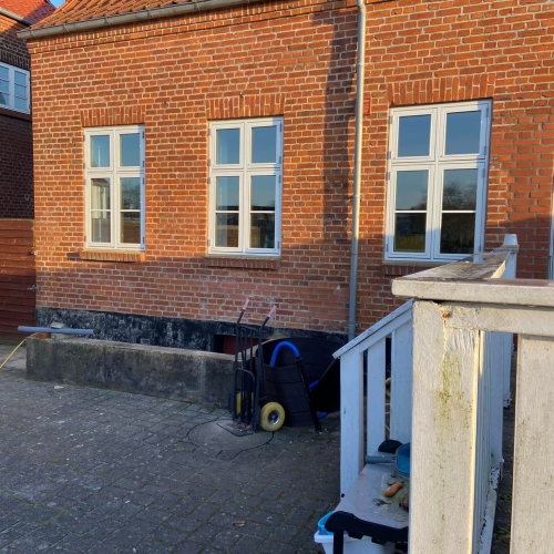 Bolig i Tønder har fået udskiftet vinduer til energivenlige vinduer
