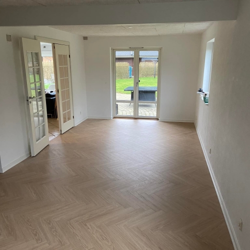 Stue renoveret i Aabenraa