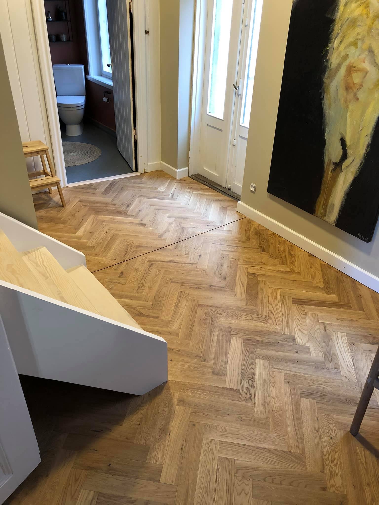 Renovering af entré i Aabenraa